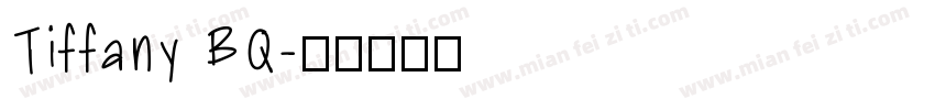 Tiffany BQ字体转换